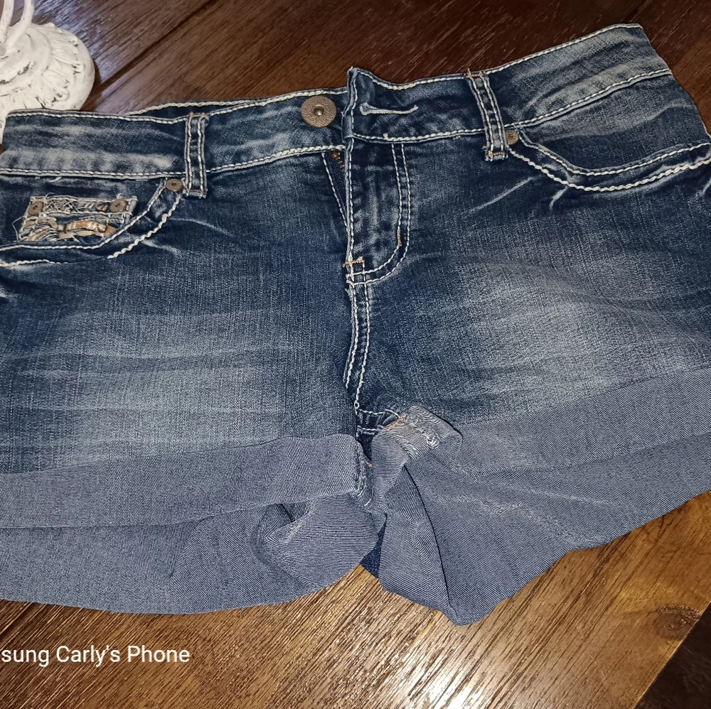 Red Camel Jrs Blue Denim Shorts